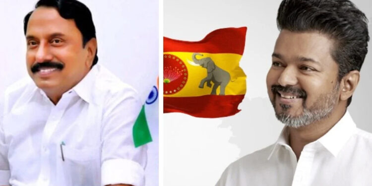 தவெகவில் இணைந்தார் செங்கோட்டையன் : விஜய் முன்னிலையில் வரவேற்பு !