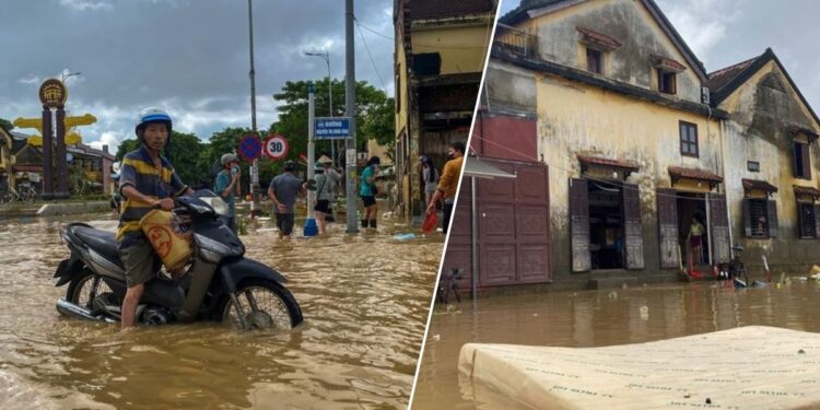 வியட்நாம் பெருமழையில் கடும் பாதிப்பு – 52 பேர் உயிரிழப்பு