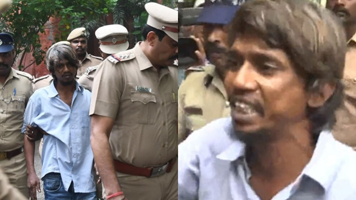 நீதிபதி மீது காலணி வீச முயன்ற ரவுடி கருக்கா வினோத் – நீதிமன்றத்தில் பரபரப்பு