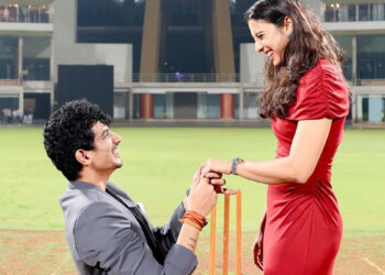 கிரிக்கெட் மைதானத்தில் வைத்து ஸ்மிருதி மந்தனாவுக்கு ப்ரொபோஸ் செய்த காதலன்.. !