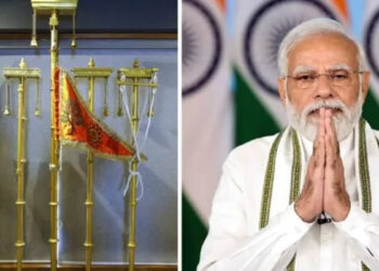 “இது வெறும் கொடி அல்ல ; இந்தியாவின் கலாசாரச் சின்னம்” – அயோத்தியில் மோடி உரை