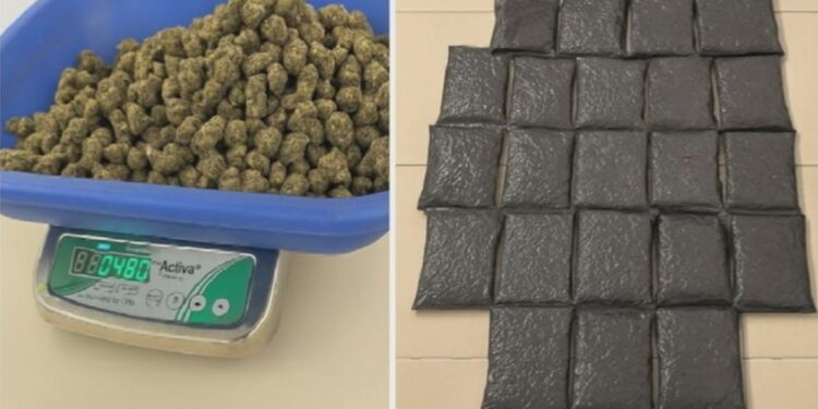 சென்னை விமான நிலையத்தில் 30 கோடி ரூபாய் கஞ்சா பறிமுதல்