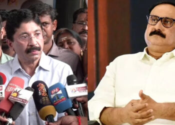 அன்புமணி உங்களுக்கு அவமானமாக இல்லையா ? : தயாநிதி மாறன்