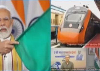 புதிய வந்தேபாரத் ரயில் சேவையை தொடங்கி வைக்கிறார் பிரதமர்