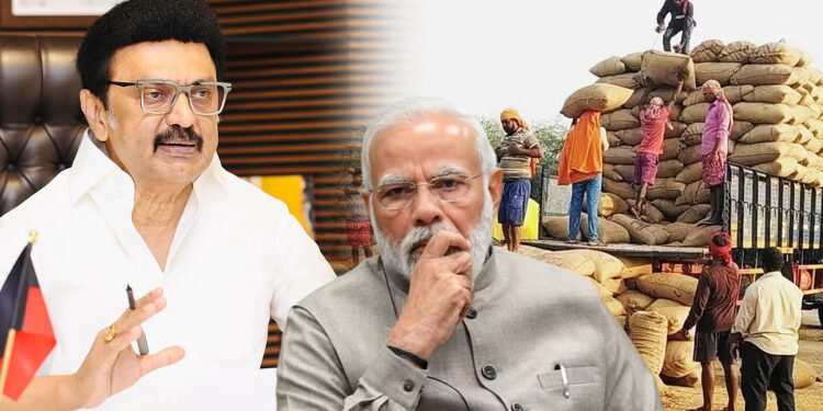 நெல் ஈரப்பத தளர்வு மறுப்பு : விவசாயிகளின் குரல் பிரதமருக்கு கேட்கவில்லையா ? – முதல்வர் ஸ்டாலின்