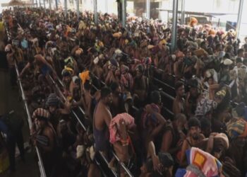 சபரிமலை கூட்ட நெரிசலை சமாளிக்க என்.டி.ஆர்.எப் குழு தயார்