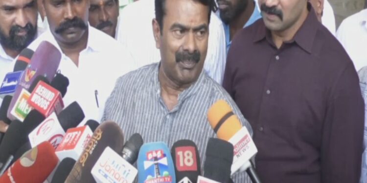 பாதுகாப்பு இல்லாத இடத்தில நாம் வாழ்கிறோம் – சீமான் விரக்தி