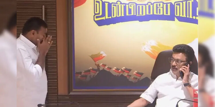 “உங்க அப்பாவுக்கு போன் பண்ணுங்க” – முதல்வர் ஸ்டாலின் செயல்… கண்கலங்கிய திமுக நிர்வாகி!