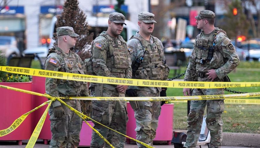 அமெரிக்க வெள்ளை மாளிகை அருகே துப்பாக்கிச்சூடு