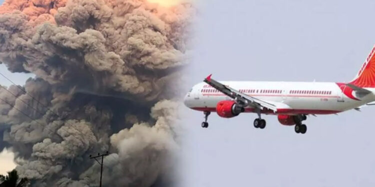 எத்தியோப்பியா எரிமலை வெடிப்பு : 11 விமானங்கள் ரத்து – ஏர் இந்தியா அறிவிப்பு