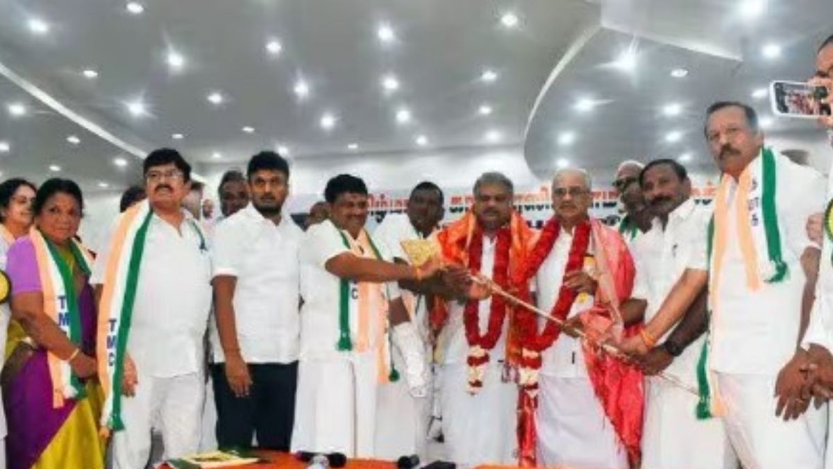 தி.மு.க. இல்லாத தமிழகத்தை உருவாக்க வாசனுடன் கைகோர்ப்பு தமிழருவி மணியன் அழைப்பு!