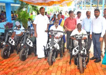 திண்டுக்கல்லில் உலக மாற்றுத்திறனாளிகள் தின விழாவில் 280 பேருக்கு ரூ.93.67 லட்சம் நலத்திட்ட உதவி