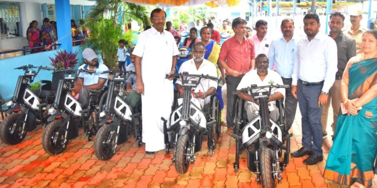 திண்டுக்கல்லில் உலக மாற்றுத்திறனாளிகள் தின விழாவில் 280 பேருக்கு ரூ.93.67 லட்சம் நலத்திட்ட உதவி