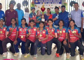 மாநில அளவிலான கேலோ இந்தியா மகளிர் டென்னிஸ் பந்து கிரிக்கெட்