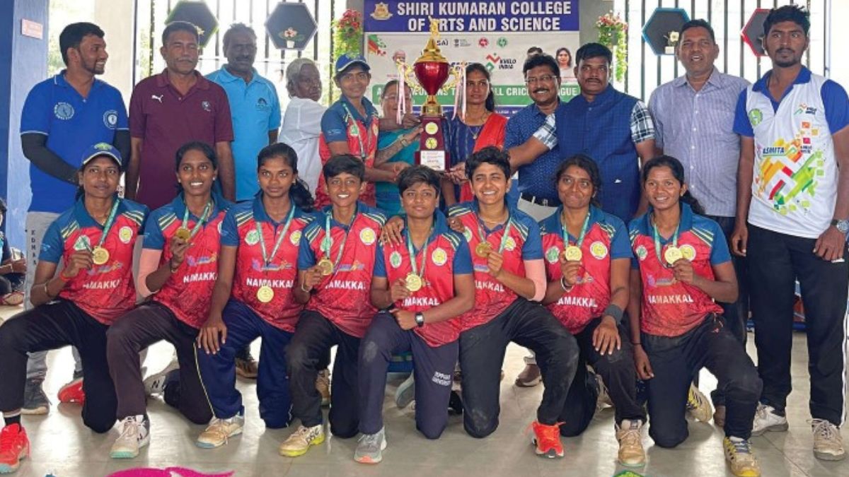 மாநில அளவிலான கேலோ இந்தியா மகளிர் டென்னிஸ் பந்து கிரிக்கெட்