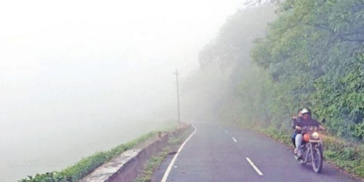 வால்பாறையில் சூறைக்காற்றுடன் சாரல் மழை: கடும் மூடுபனியால் வாகன ஓட்டிகள் அவதி!