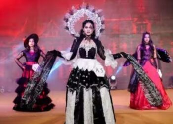 கோவை என்.ஜி.பி. கல்லூரியில் ‘செலஸ்டியல் 2025’ ஆடை அலங்கார அணிவகுப்பு