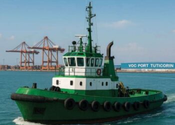 வ.உ.சி. துறைமுகத்தில் ரூ. 385 கோடியில் அதிநவீன மின்சார இழுவைப்படகு