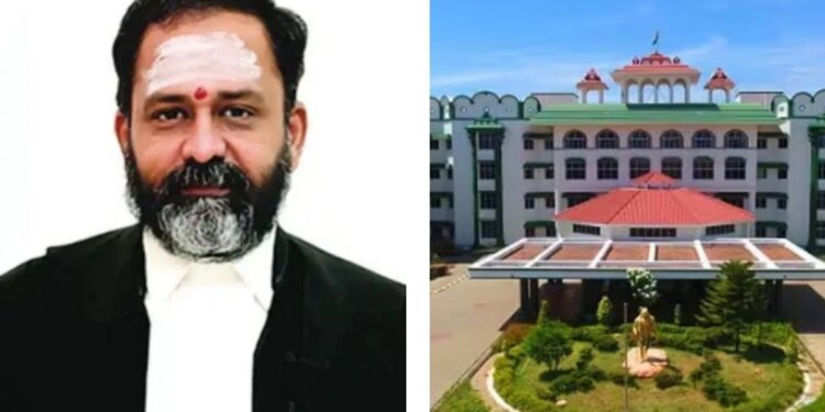 நீதிபதி ஜி.ஆர்.சுவாமிநாதனுக்கு எதிரான பதவி நீக்கத் தீர்மானத்தை நிராகரிக்கக்மனு