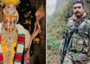 வீரமரணம் அடைந்த ராணுவ வீரர் சக்திவேல் குடும்பத்திற்கு ரூ.5 லட்சம் நிதியுதவி