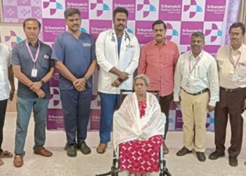 75 வயது மூதாட்டிக்கு மிகச் சிறிய ‘பேஸ்மேக்கர்’ பொருத்திய ஸ்ரீகாமாட்சி மருத்துவமனை