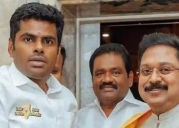 டி.டி.வி. தினகரனுக்கு அண்ணாமலை விருந்து இரகசிய ஆலோசனை!