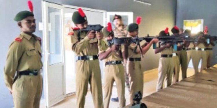 இராணுவ அதிகாரியாகும் வாய்ப்பு! NCC பயிற்சி முகாம் துவக்கம்