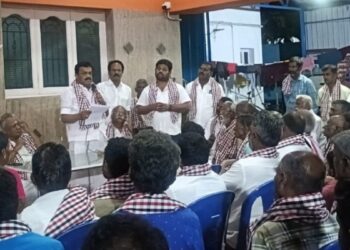 தவசிமடை ஊராட்சியில் அ.தி.மு.க வாக்குச்சாவடி முகவர்கள் ஆலோசனைக் கூட்டம்