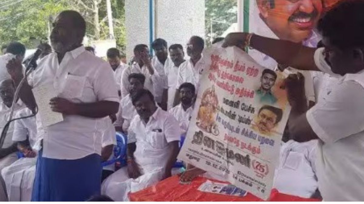 நீதிமன்றத்தை அச்சுறுத்தும் தி.மு.க., அரசு: 15 அடியில் சர்வே கல்லா? ஆர்.பி. உதயகுமார் ஆவேசம்!