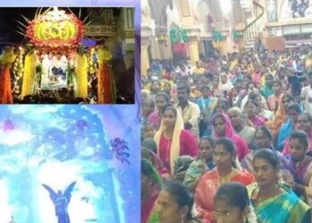 திண்டுக்கல் மேட்டுப்பட்டி புனித வியாகுல அன்னை ஆலயத்தில் 350-வது ஆண்டு கிறிஸ்துமஸ்