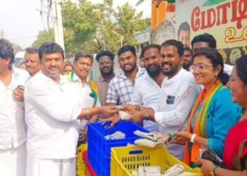 கோவையில் ‘மோடி கிச்சன்’ தொடக்கம் வாஜ்பாய் பிறந்தநாளை முன்னிட்டு 10 ரூபாய்க்கு மதிய உணவு வழங்கும் புதிய திட்டம்