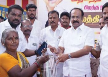 திருச்சுழி தொகுதியின் பல்வேறு கிராமங்களில் நலத்திட்ட உதவிகளை வழங்கினார் அமைச்சர் தங்கம் தென்னரசு