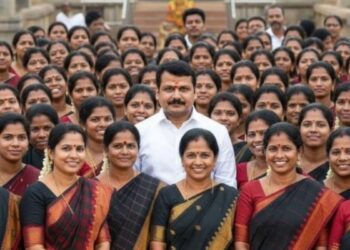 பல்லடத்தில் திமுக “வெல்லும் தமிழ்ப் பெண்கள்” மாநாடு