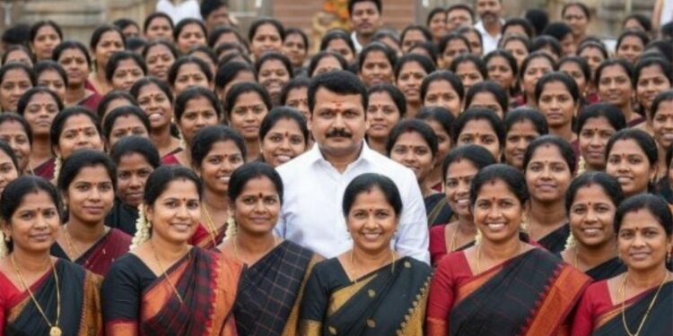 பல்லடத்தில் திமுக “வெல்லும் தமிழ்ப் பெண்கள்” மாநாடு