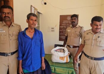 கொடைக்கானலில் குட்கா கடத்தல்: வத்தலக்குண்டில் இருந்து பேருந்தில் கொண்டு வந்த நபர் கைது; 400 பாக்கெட்டுகள் பறிமுதல்