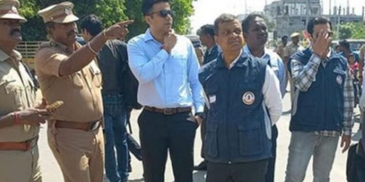 கரூர் த.வெ.க கூட்ட நெரிசல்  சிபிஐ  காவல் ஆய்வாளர் மணிவண்ணனிடம் விசாரணை!