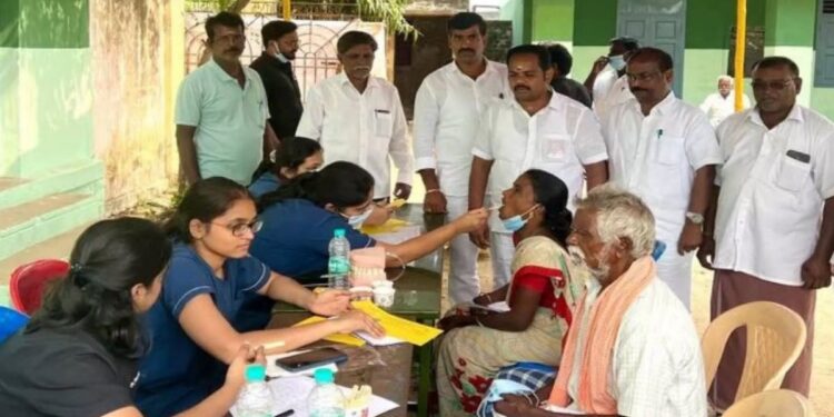 தென்னம்பட்டியில் இலவசப் பொது மருத்துவ முகாம் கிராம மக்கள் பயனடைந்தனர்!