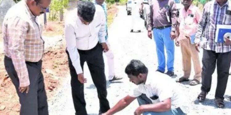 கரூர் மாவட்டத்தில் சின்னதாராபுரம் பகுதிகளில் கலெக்டர் தங்கவேல் அதிரடி ஆய்வு!