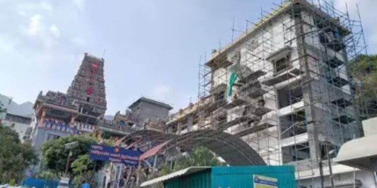 மருதமலை கோவிலில் பக்தர்களின் நீண்டநாள் கனவு நனவாகிறது   நவீன லிப்ட் வசதி பயன்பாட்டிற்கு வருகிறது