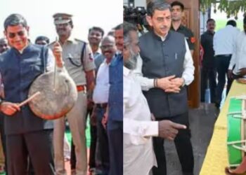 ‘பறை இசையை பள்ளி, கல்லூரிகளில் பாடமாக்க வேண்டும்!’ கவர்னர் ரவி வலியுறுத்தல்