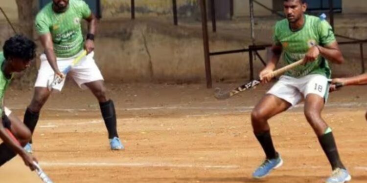 வாடிப்பட்டியில் தேசிய அளவிலான ஏ.ஆர்.எஸ். ஹாக்கி திருவிழா 12 மாநில அணிகள் பங்கேற்பு!