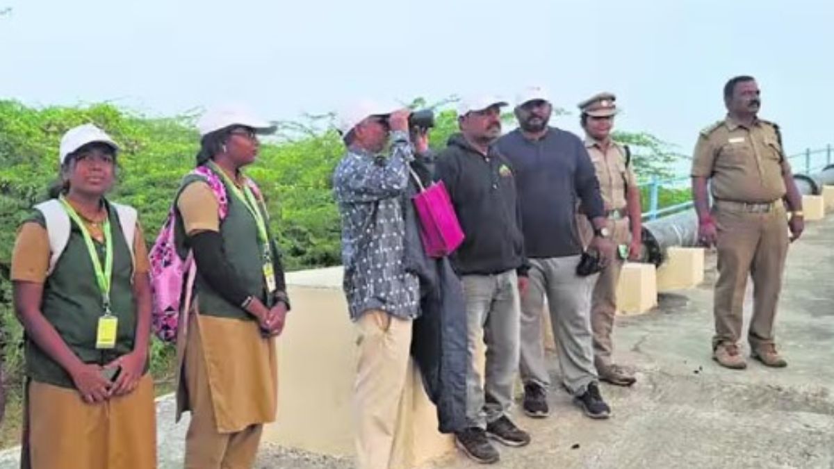 கரூர் மாவட்டத்தில் காவிரி ஆற்றுப் பகுதியில் அரிய வகை நீர்வாழ் பறவைகள் வருகை!