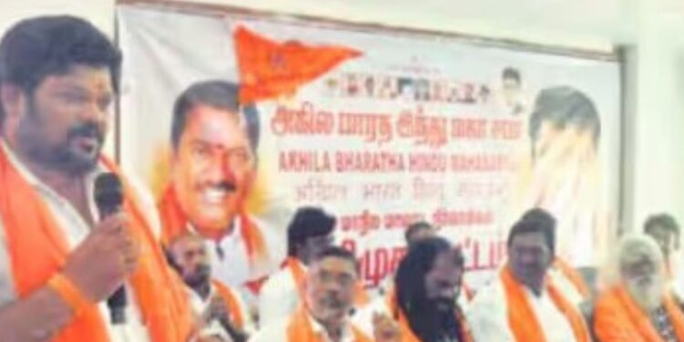 திருப்பரங்குன்றம் மலையில் தைப்பூசத்தன்று கட்டாயம் தீபம் ஏற்றுவோம் ஹிந்து மகாசபா மாநிலத் தலைவர் செந்தில் அறிவிப்பு