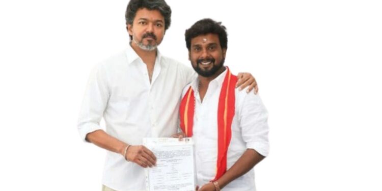 தமிழக வெற்றி கழகத்தின் மதுரை புறநகர் கிழக்கு மாவட்ட செயலாளராக எம்.மருதுபாண்டியன் நியமனம்