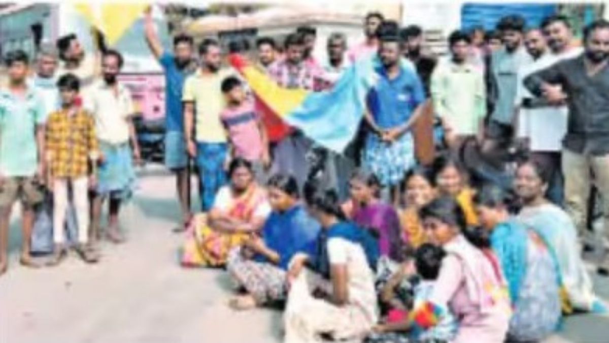 செம்படாபாளையத்தில் ‘சந்துக்கடை’ மது விற்பனைக்கு எதிராகப் பொதுமக்கள் அதிரடி சாலை மறியல்