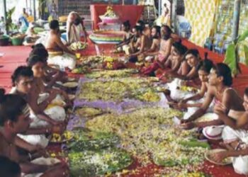 கரூர் பசுபதீஸ்வரா ஐயப்பன் கோவில் தீர்த்தக்குட ஊர்வலம் மண்டல பூஜை!