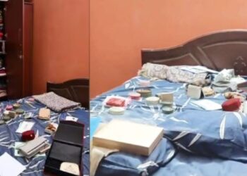 கோவையில் கிறிஸ்துமஸ் விடுமுறை நேரத்தில் துணிகரம்  ஆசிரியர் வீட்டின் பூட்டைத் திறந்து 103 சவரன் நகைகள் கொள்ளை