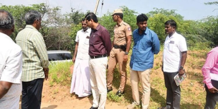 தாமிரபரணி ஆற்றின் நிரந்தர வெள்ளத்தடுப்பு மற்றும் கரை சீரமைப்புப் பணிகள் ஆய்வு!