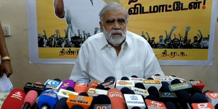 எஸ்ஐஆர் பணிகளை ரத்து செய்ய வேண்டும் – அமைச்சர் ஐ.பெரியசாமி ஆவேசம்