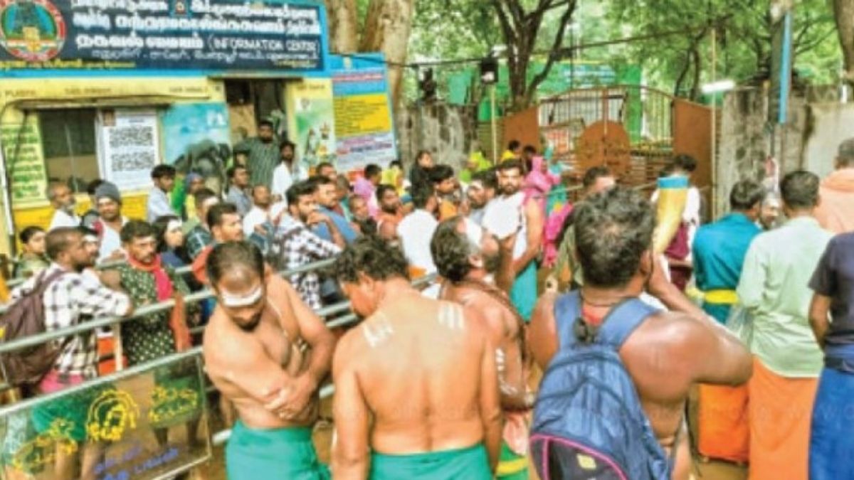 சதுரகிரியில் மார்கழி பிரதோஷம் காத்திருந்து தரிசித்த பக்தர்கள்!